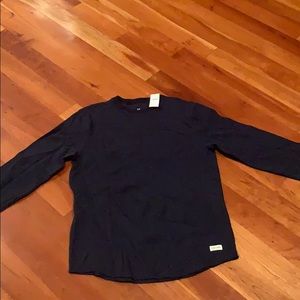 New Gap kids size XXL navy long-sleeve t-shirt.